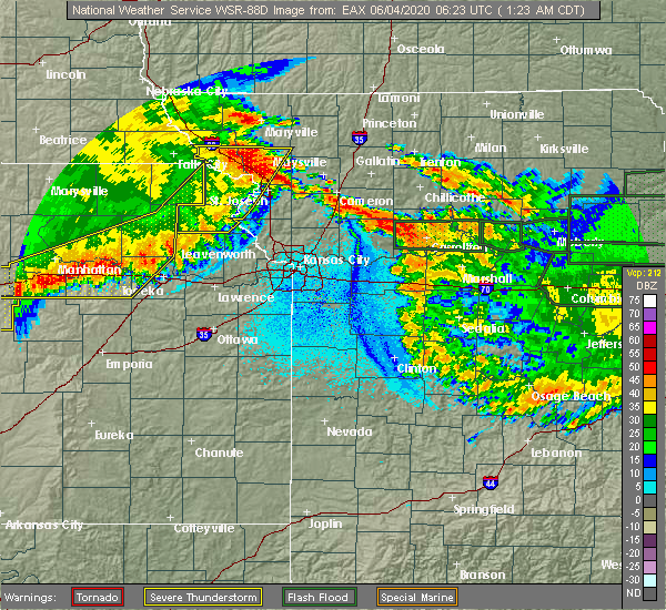 Interactive Hail Maps Hail Map for St. Joseph, MO
