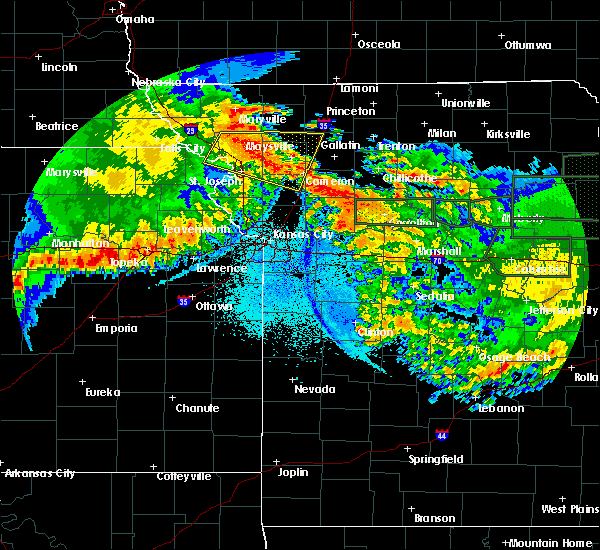 Hail Map for De Soto, KS Interactive Hail Maps