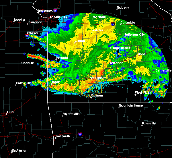 Interactive Hail Maps Hail Map for Blue Eye, MO
