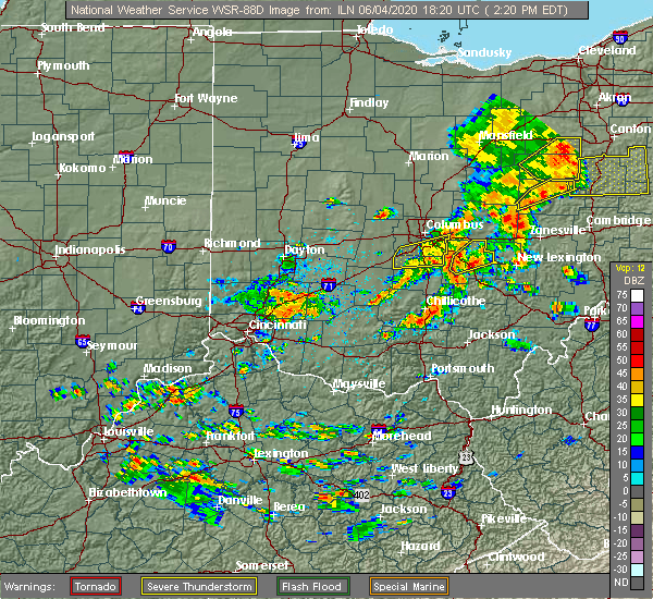 Interactive Hail Maps Hail Map for Canal Winchester, OH
