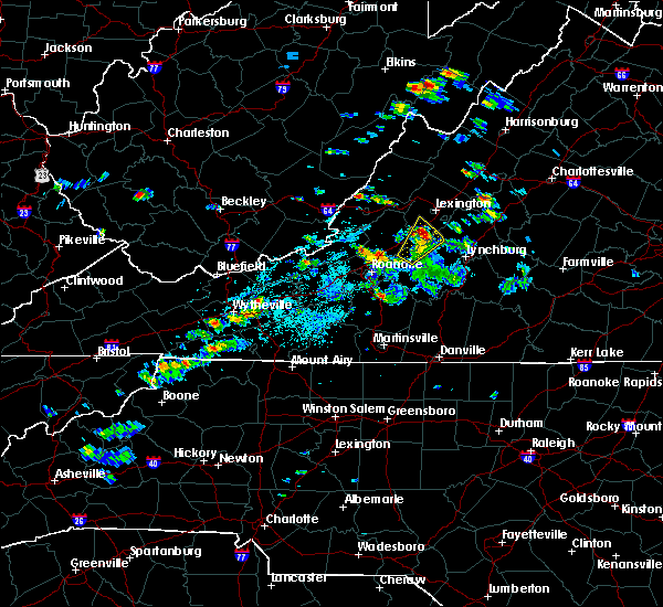 Interactive Hail Maps Hail Map for Fincastle, VA