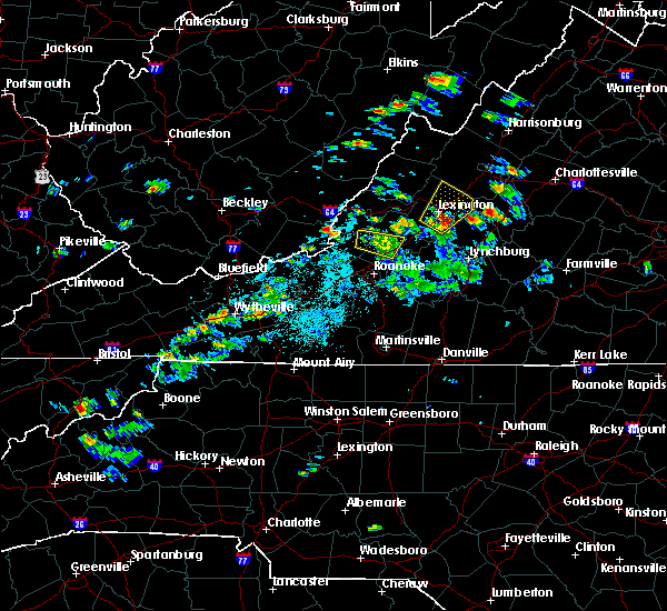Interactive Hail Maps Hail Map for Augusta Springs, VA