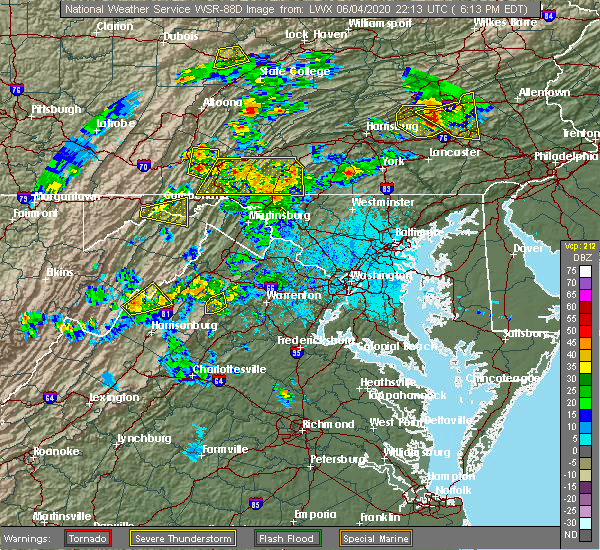 Interactive Hail Maps Hail Map for Chambersburg, PA