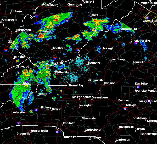 Interactive Hail Maps Hail Map for Bluefield, WV
