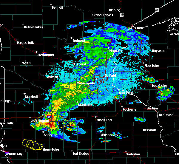 Interactive Hail Maps Hail Map for Estherville, IA