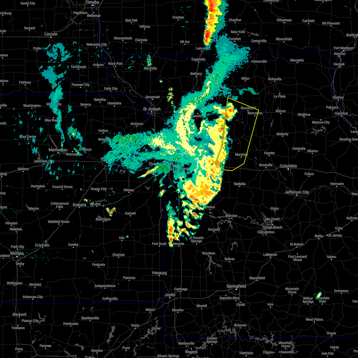 Interactive Hail Maps Hail Map for Hale, MO