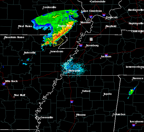 Interactive Hail Maps Hail Map for Knobel, AR