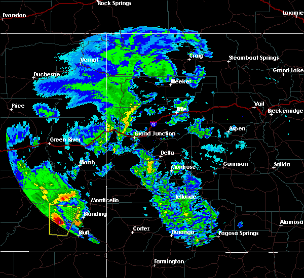 Interactive Hail Maps Hail Map for Blanding, UT