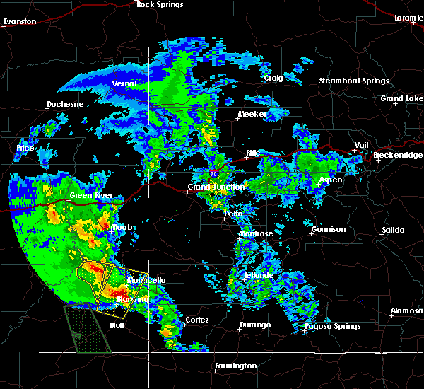 Interactive Hail Maps Hail Map for Monticello, UT