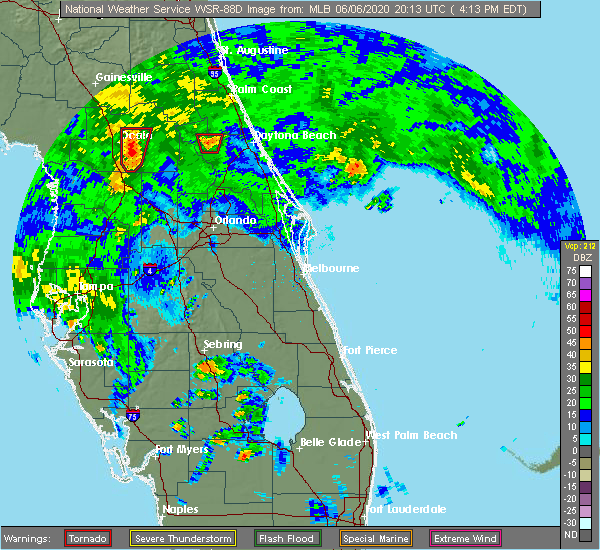 Interactive Hail Maps Hail Map for Pierson, FL
