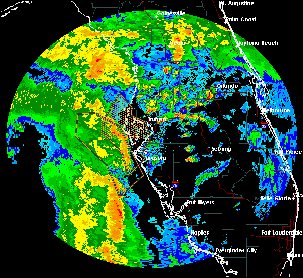 Interactive Hail Maps Hail Map for Four Corners, FL