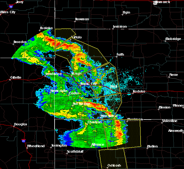 Interactive Hail Maps Hail Map for Buffalo, SD