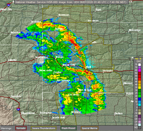 Interactive Hail Maps Hail Map for Buffalo, SD