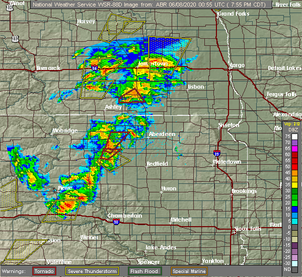 Interactive Hail Maps Hail Map for Ipswich, SD