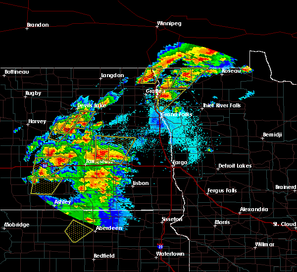 Interactive Hail Maps Hail Map for Hallock, MN