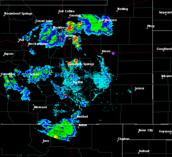 Interactive Hail Maps Hail Map for Fountain, CO
