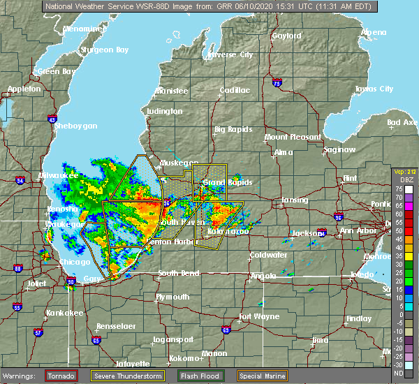 Interactive Hail Maps Hail Map for Hudsonville, MI