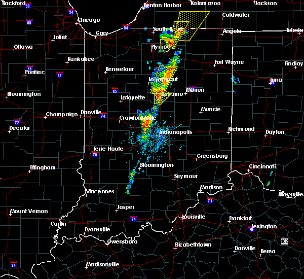 Interactive Hail Maps Hail Map for Carmel, IN
