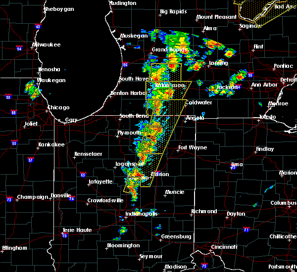 Interactive Hail Maps Hail Map for Kendallville, IN