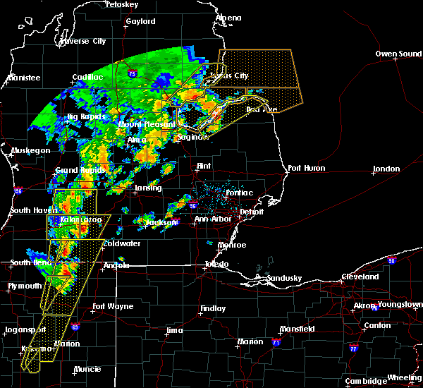 Interactive Hail Maps Hail Map for Caseville, MI