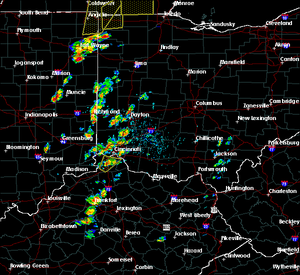 Interactive Hail Maps Hail Map for Fountain City, IN