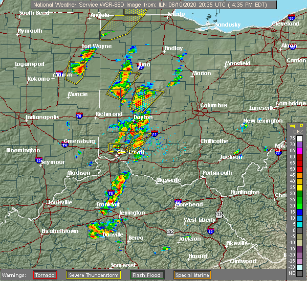 Interactive Hail Maps Hail Map for Anna, OH
