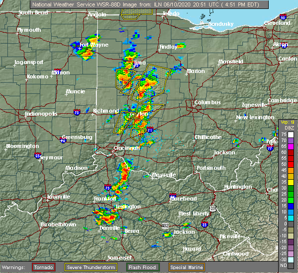 Interactive Hail Maps Hail Map for Lakeview, OH
