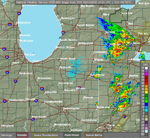 Interactive Hail Maps Hail Map for Harrod, OH