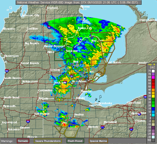 Interactive Hail Maps Hail Map for Capac, MI