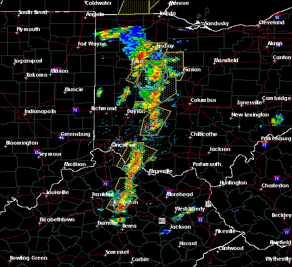Interactive Hail Maps Hail Map for Alger, OH