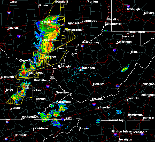 Interactive Hail Maps Hail Map for South ster, OH