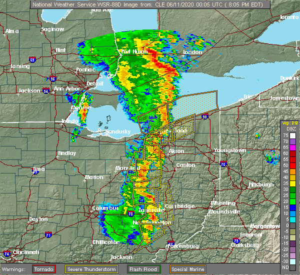 Interactive Hail Maps Hail Map for Mount Eaton, OH
