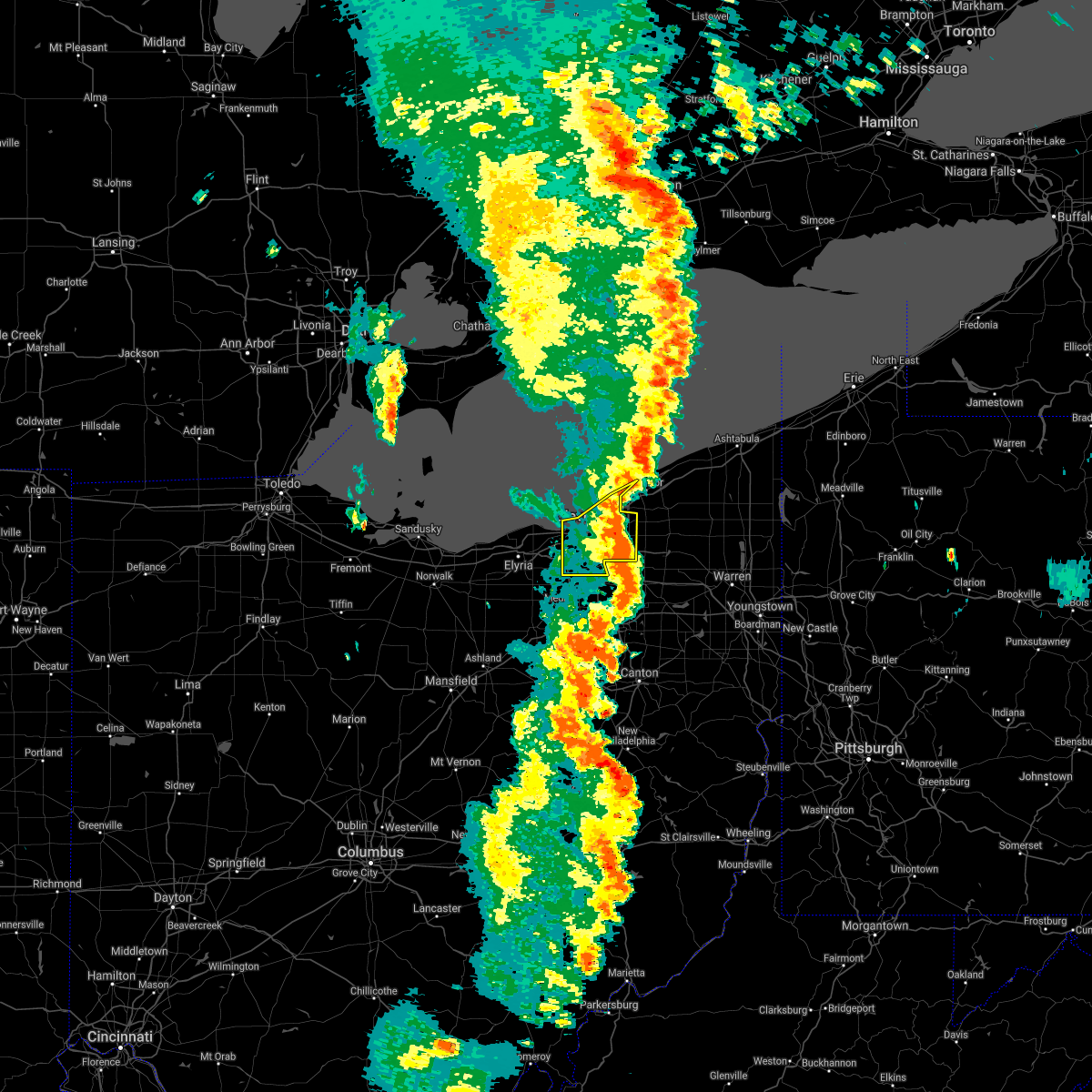 Interactive Hail Maps Hail Map for Fairview Park, OH