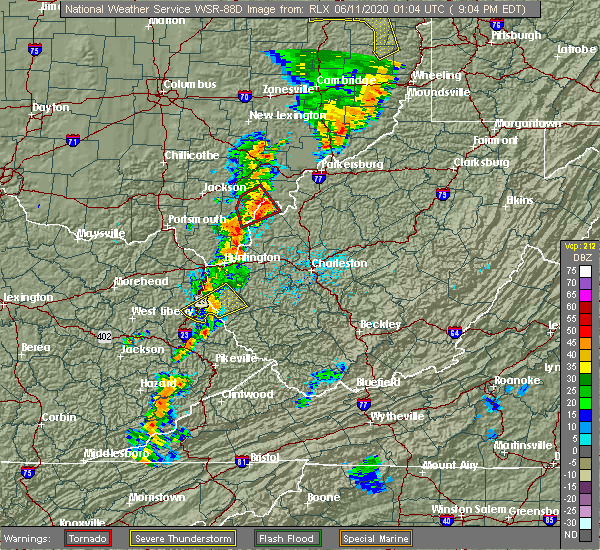 Interactive Hail Maps Hail Map for Fort Gay, WV