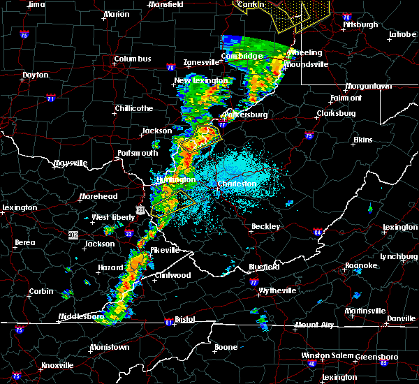 Interactive Hail Maps Hail Map for West Hamlin, WV