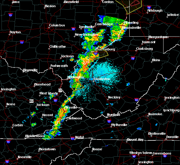 Interactive Hail Maps Hail Map for Parkersburg, WV
