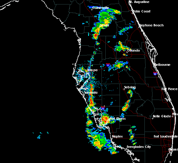 Interactive Hail Maps Hail Map for Hernando, FL