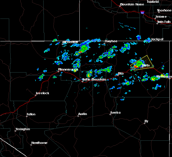 Interactive Hail Maps Hail Map for Wells, NV