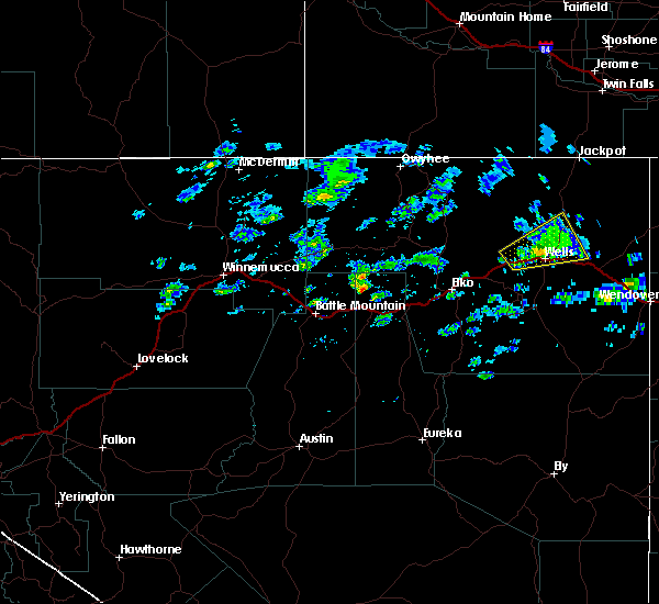 Interactive Hail Maps Hail Map for Wells, NV