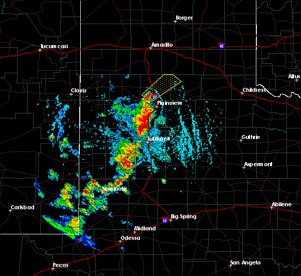 Interactive Hail Maps Hail Map for Brownfield, TX