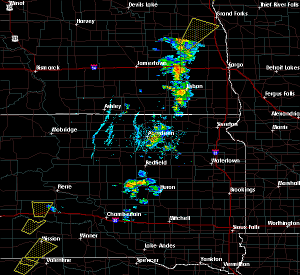 Interactive Hail Maps Hail Map for Aberdeen, SD