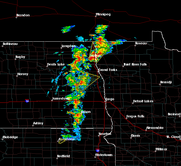 Interactive Hail Maps Hail Map for Pembina, ND
