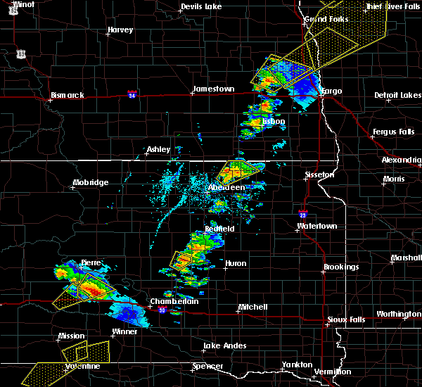 Interactive Hail Maps Hail Map for Hecla, SD