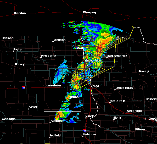 Interactive Hail Maps Hail Map for Thief River Falls, MN