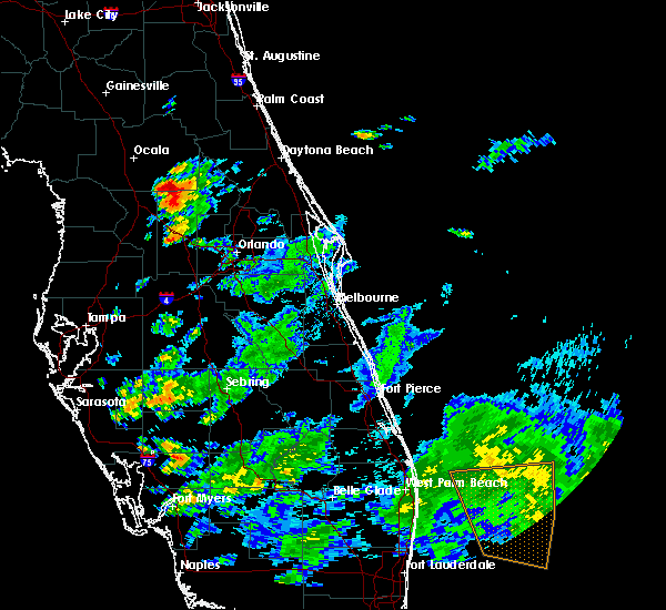 Interactive Hail Maps Hail Map for Lady Lake, FL