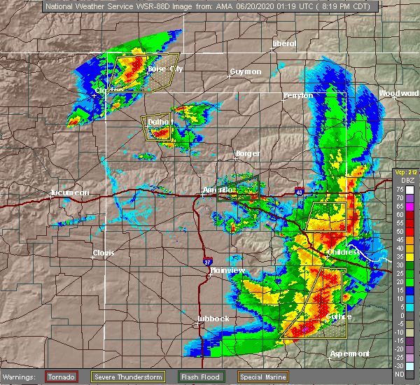 Interactive Hail Maps Hail Map for Boise City, OK
