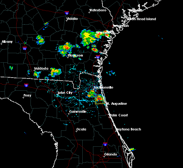 Interactive Hail Maps Hail Map for Jacksonville, FL