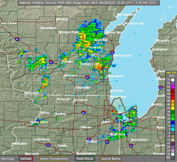 Interactive Hail Maps Hail Map for Newburg, WI