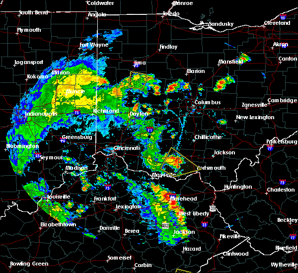 Interactive Hail Maps Hail Map for Waverly City, OH
