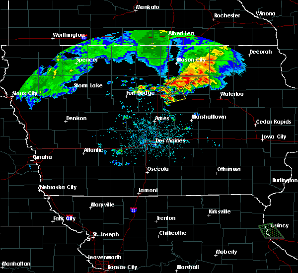 Interactive Hail Maps Hail Map for Alden, IA